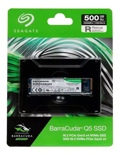 Disco S Lido Interno Seagate Barracuda Q Barracuda Gb Negro