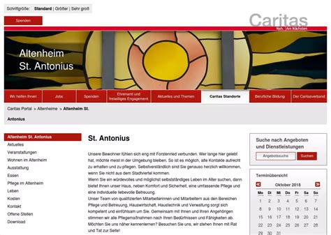 Caritas Altenheim St Antonius Altenheim In M Nchen