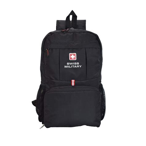 Buy Swiss Military 44 Cms Black Casual Backpack Bp6 At