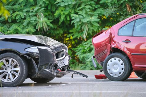 Premium Photo Damaged In Heavy Car Accident Vehicles After Collision