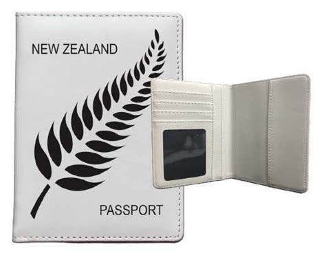 Passport Holder Nz Fern Gift Shop Glenfield Souvenirs Kiwiana