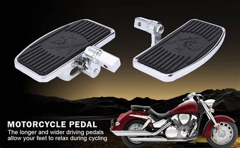 Amazon Bravema Motorcycle Floorboards Pedals Adjustable Front