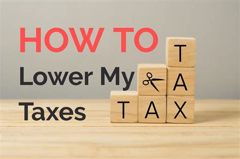 How Can I Lower My Tax Bill?