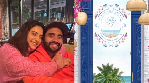 Rakul Preet Singh Jackky Bhagnani S Wedding Invitation Pictures