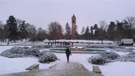 Beautiful campus! | Such a snowy day in Iowa State. | Iowa State ...