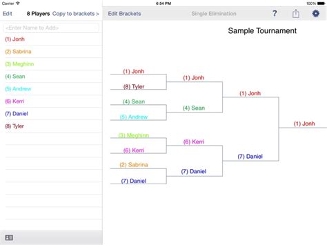 Create Your Own Tournament Brackets