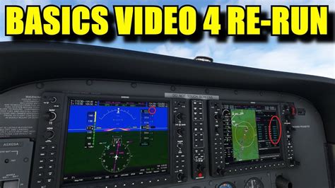 FS2020 Re Flying Back To Basics Video 4 With Current G1000 S Back To