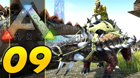 Dansk ARK Survival Evolved EP09 JAGTEN PÅ ANKYLOSAURUS YouTube