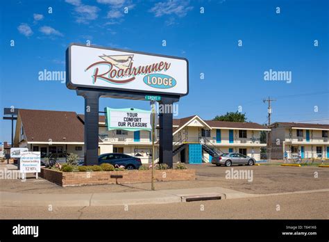 Classic Road Motel Roadrunner Lodge On Us Route 66 In Tucumcari New