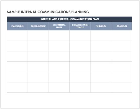 Internal Communication Templates