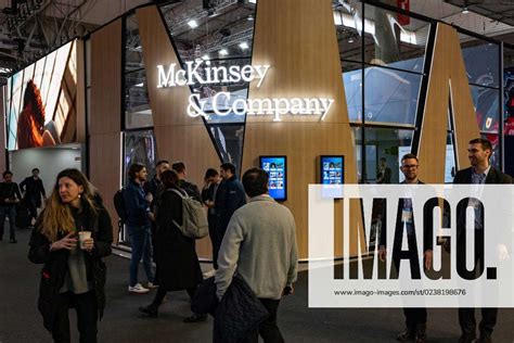 Third Day Of The Mobile World Congress 2023 In Barcelona The Mckinsey And Company Stand On Day Three