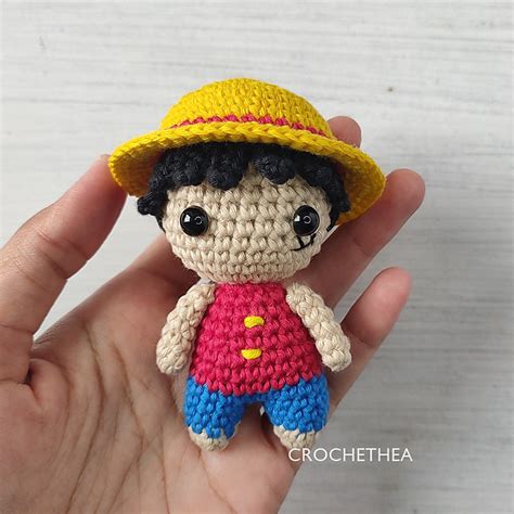 Ravelry Luffy One Piece Amigurumi Pattern By Sabbathea Natalie