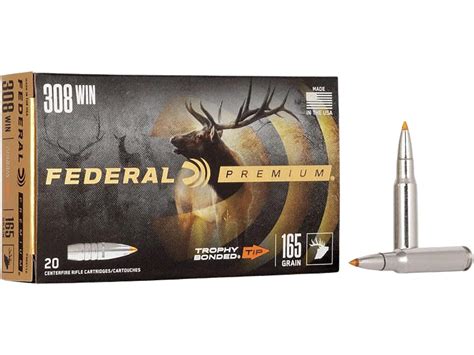 Federal Premium Winchester Ammo Grain Bonded Polymer Tip Box