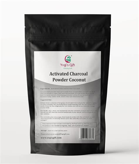 Activated Charcoal Powder Food Grade 1 LB | Grounded Activated Charcoa ...