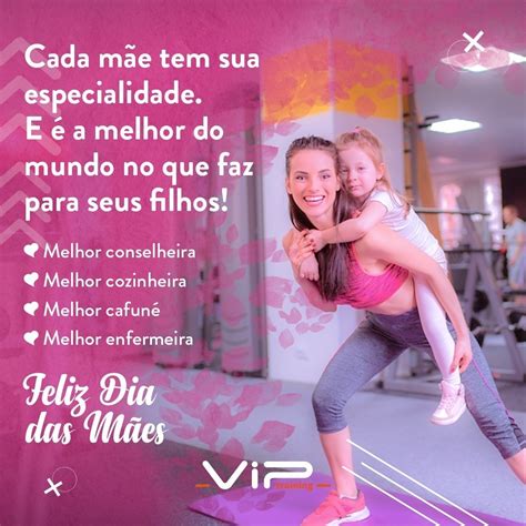 Feliz Dia Das Mães Academia - Feliz Dia das Mães – Vip Training Academia | Sobral em Revista