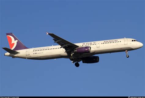 B MBB Air Macau Airbus A321 231 Photo By Franky CHOW ID 861880