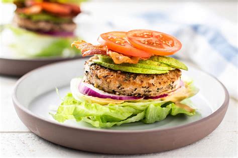 Lettuce Wrap Burger - Blissfully Low Carb and Keto Recipes