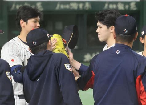 佐々木朗希 四回途中1失点降板も大会最多8奪三振 最速164キロを計測 Wbc デイリースポーツ Online