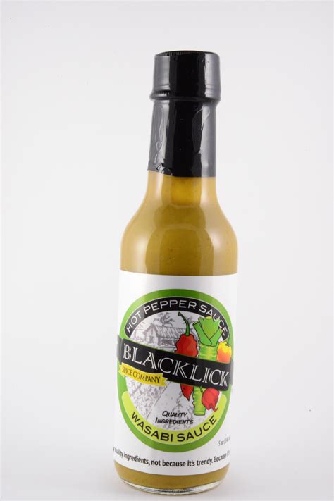 Wasabi Pepper Sauce Blacklick Spice Company