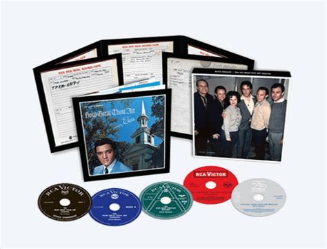 Elvis The How Great Thou Art Sessions 5 CD Box Set From FTD Elvis