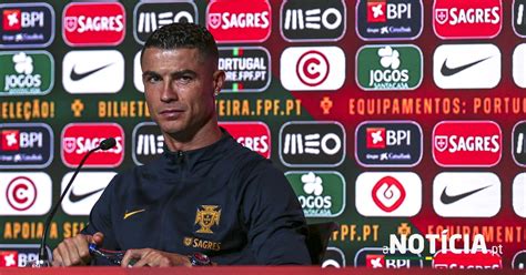 Cristiano Ronaldo Na Confer Ncia De Imprensa De Antecipa O Aos Jogos