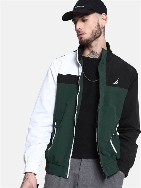 Buy Nautica Men Colourblocked Tailored Jacket - Jackets for Men ...