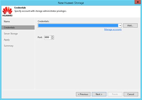 Step 3 Specify Credentials Veeam Backup Guide For Hyper V