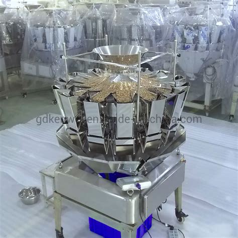 14 Head Multi Function Packing Machine Combination Weigher For Weighing