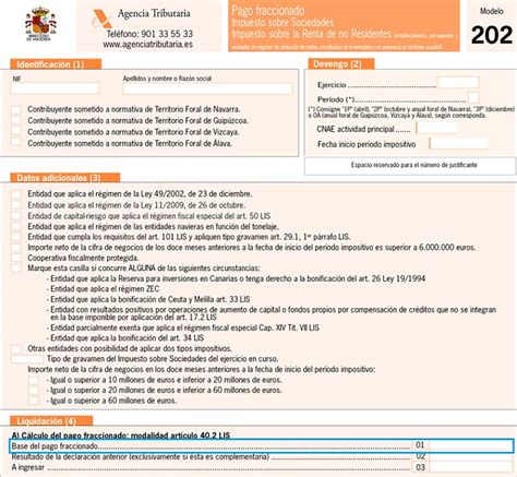 Casilla 1 Modelo 202 Base Del Pago Fraccionado