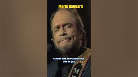 Merle Haggard Im A Lonesome Fugitive Oldcountrymusic Classiccountry