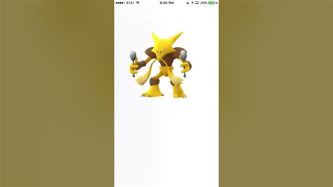 Pokemon Go Abra Evolves Into Kadabra And Then Alakazam Youtube