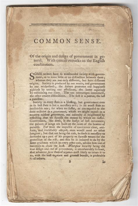 Common Sense Thomas Paine