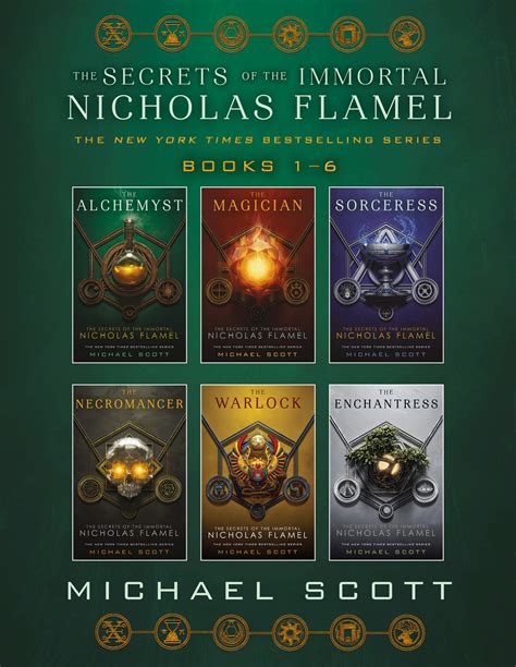 The Secrets Of The Immortal Nicholas Flamel Complete Collection Books