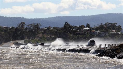 Tasmania Weather Motorists Warned As Severe Winds Storm Warnings