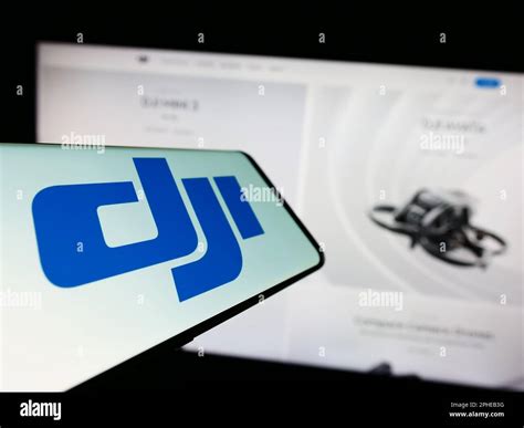 Smartphone With Logo Of Drone Company Sz Dji Technology Co Ltd On