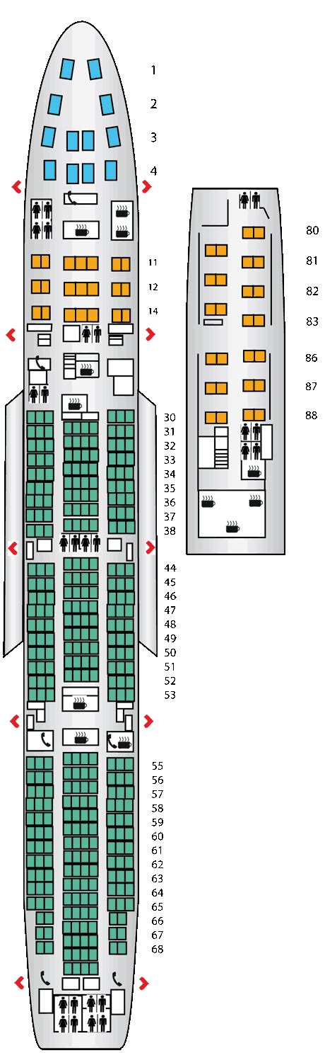 Airbus A330 Seat Map Finnair