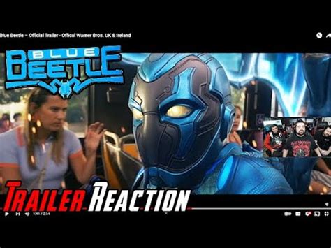 Blue Beetle Angry Trailer Reaction Youtube