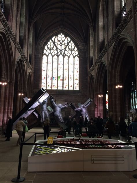 Chester Cathedral Installation By David Mach Golgotha Flickr