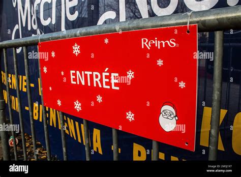 Entry Of The Christmas Market In Reims Will Take Place From December 1