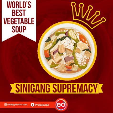 Sinigang World S Best Vegetable Soup Philippine Go