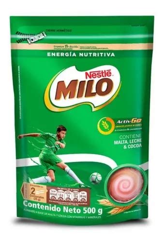 Chocolate Milo En Polvo X G Bolsa Kg Mercadolibre