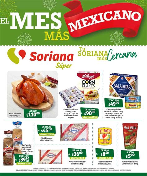 Folleto Súper Tijuana 30 Agosto al 19 Septiembre by SorianaCom Issuu