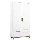 Rauch Falun 2 Door Manufactured Wood Wardrobe Wayfair Co Uk