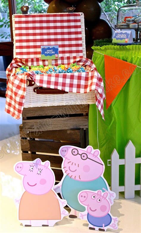 Peppa Pig Dessert Table Click Post To View More Pictures Peppa Pig