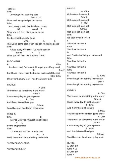 Bruises Lewis Capaldi Piano Chords And Lyrics Bitesize Piano