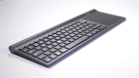 Logitech Wireless All In One Keyboard Tk820 With Built In Touchpad Youtube