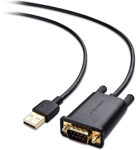 Cable Matters Cable Adaptador USB A Serie USB A RS232 USB A DB9 6