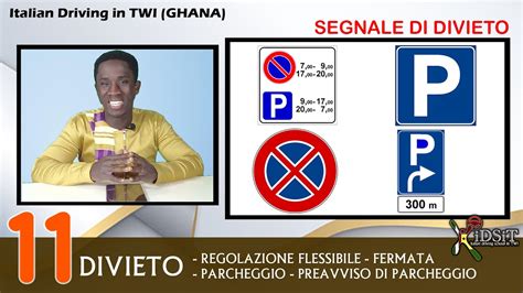 Italian Driving In Twi REGOLAZIONE DI FERMATA PARCHEGGIO