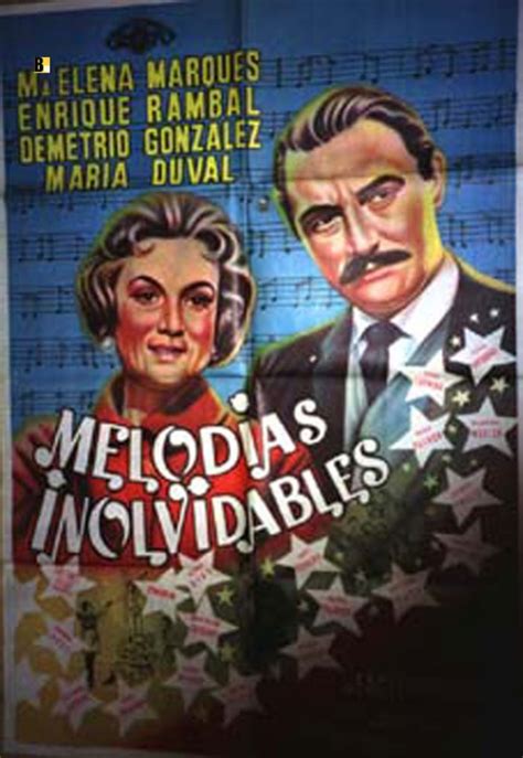 MELODIAS INOLVIDABLES MOVIE POSTER MELODIAS INOLVIDABLES MOVIE POSTER