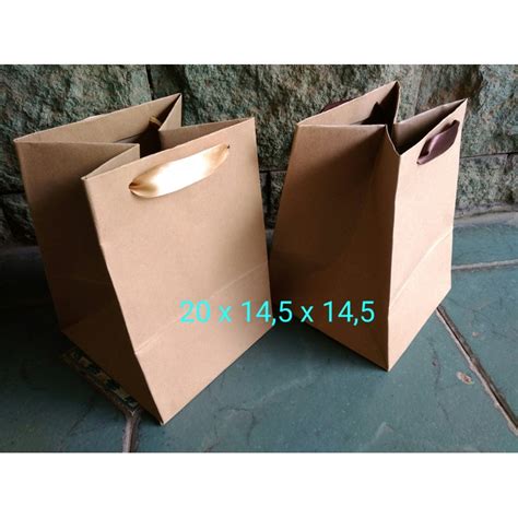 Jual Paperbag Paper Bag Kantong Kertas Untuk Toples Kue Kering